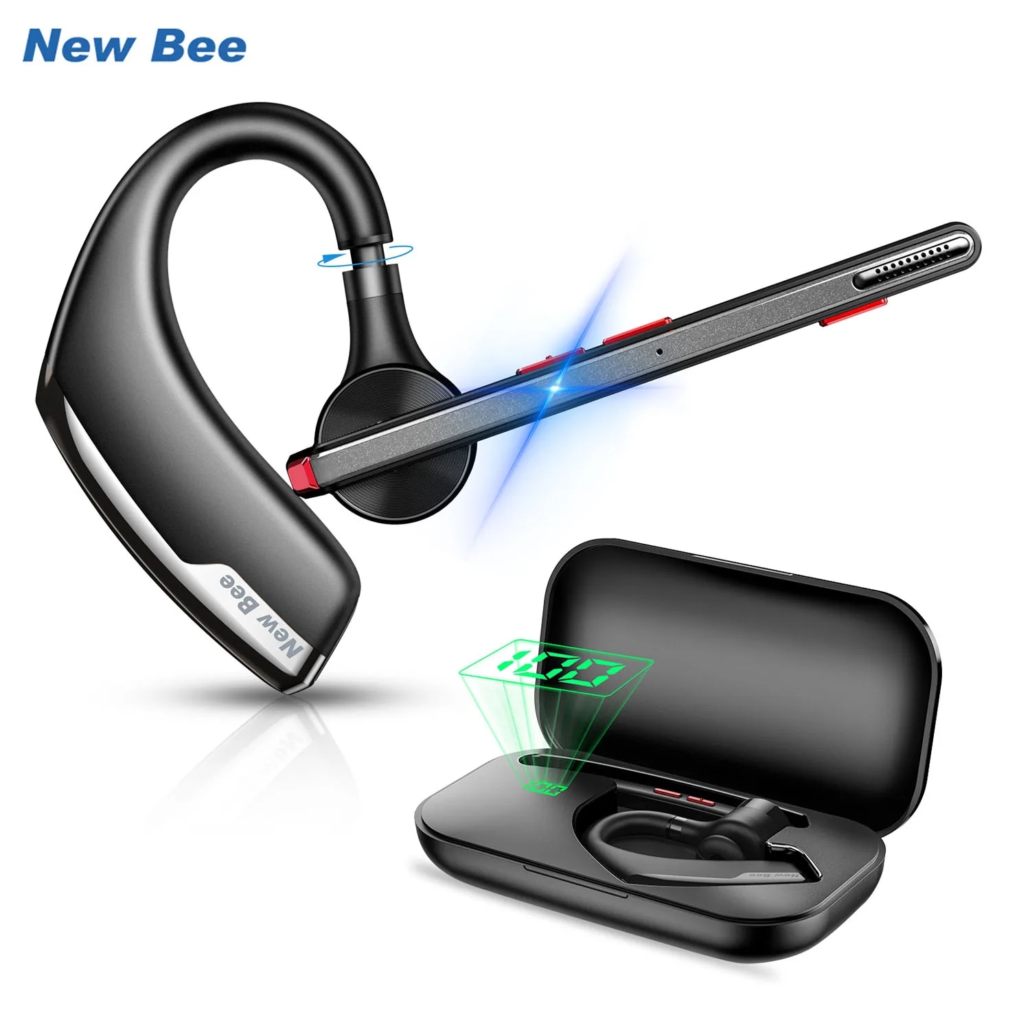 Open Ear Air Conduction Headphones - Neue Bee M51 Bluetooth 5,2 Wireless