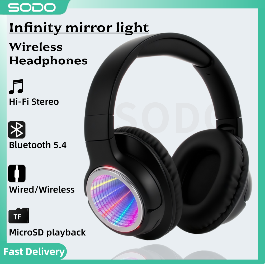 Anc Wireless Over Ear Headphones - SODO SD1161 Bluetooth-Kopfhörer Abyss Light Stereo