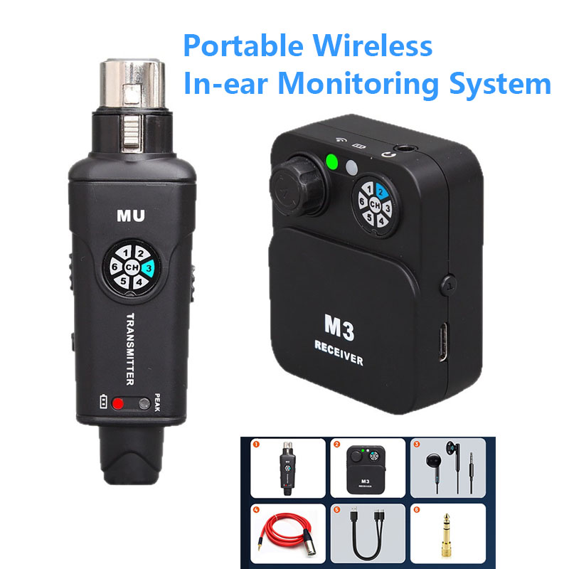In Ear Monitors For Singers - Kabelloses In-Ear-Monitoring-Headset-System für Sänger und Bands,