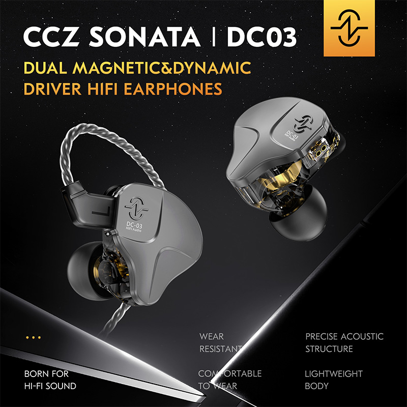CCZ DC03 IEM Kabelgebundene Oh – In Ear Monitors For Singers Bewertung und Preis