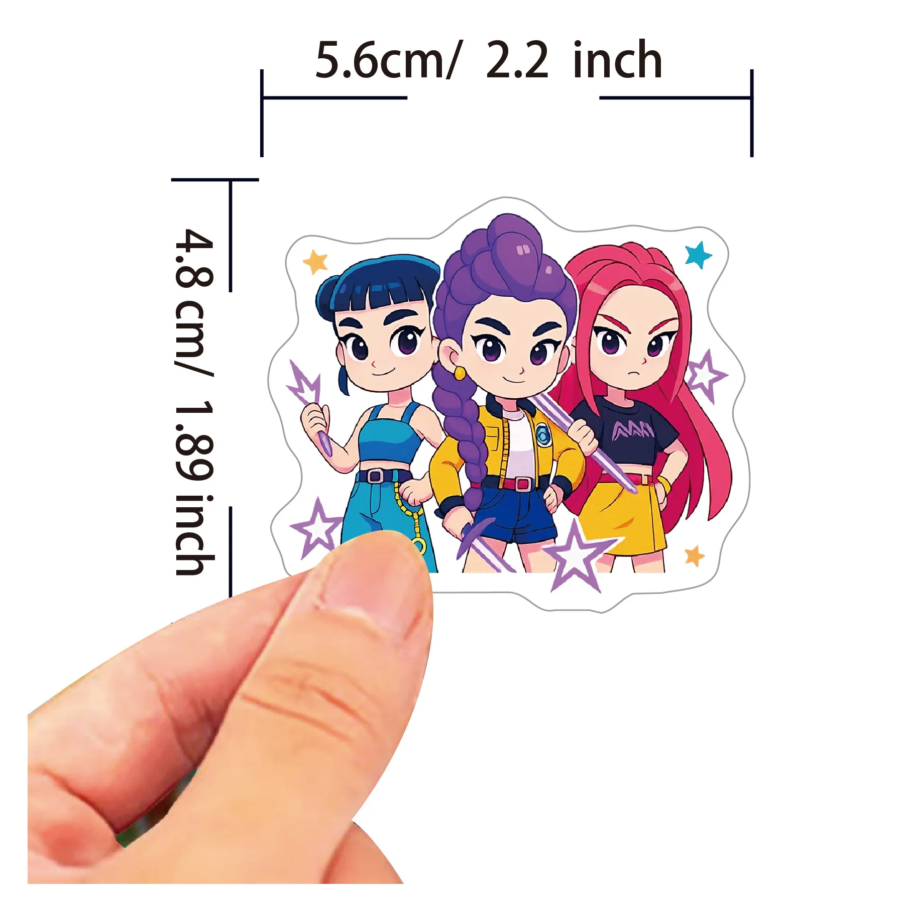 60 Stück Anime-Mädchen-Aufkleb – Laptops Bewertung und Preis