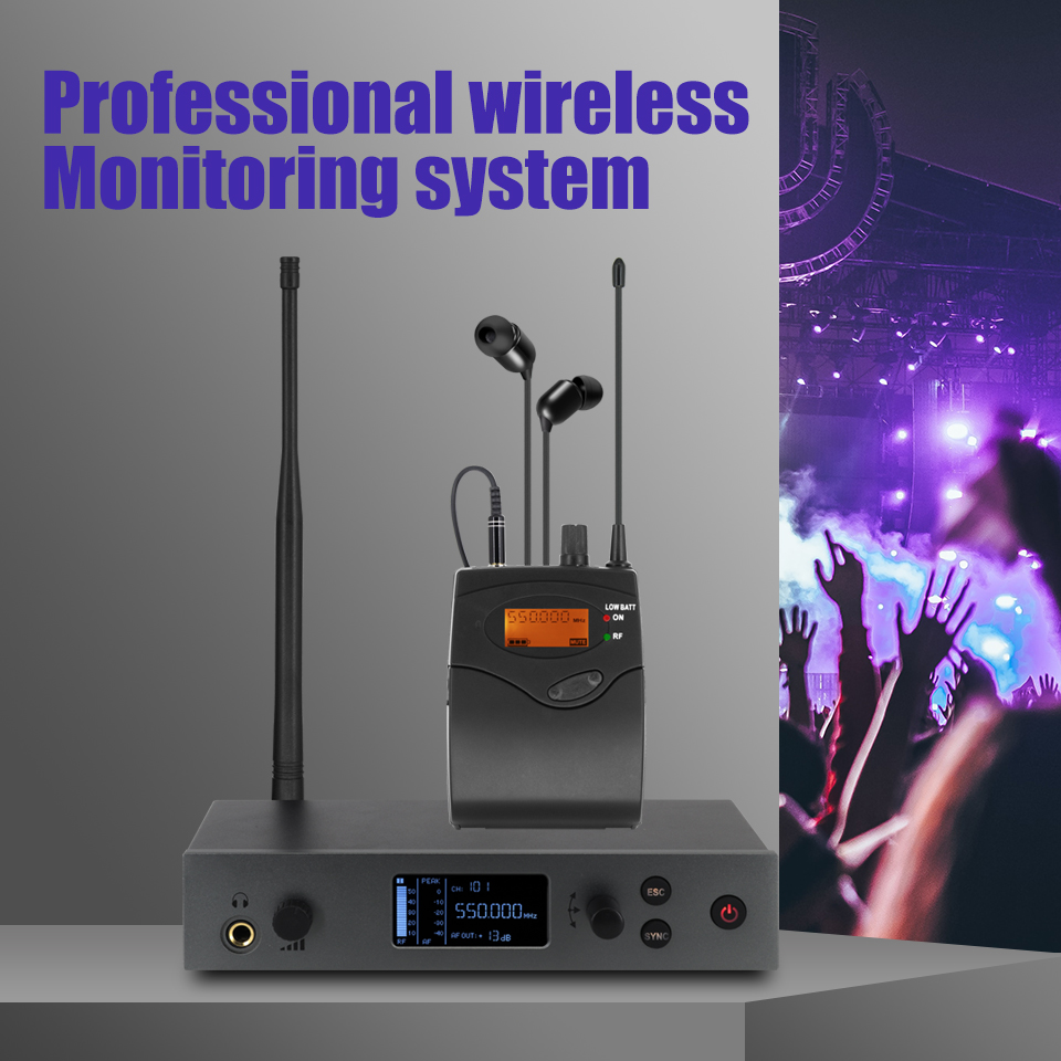 In-Ear-Überwachungssystem, UHF – In Ear Monitors For Singers Bewertung und Preis