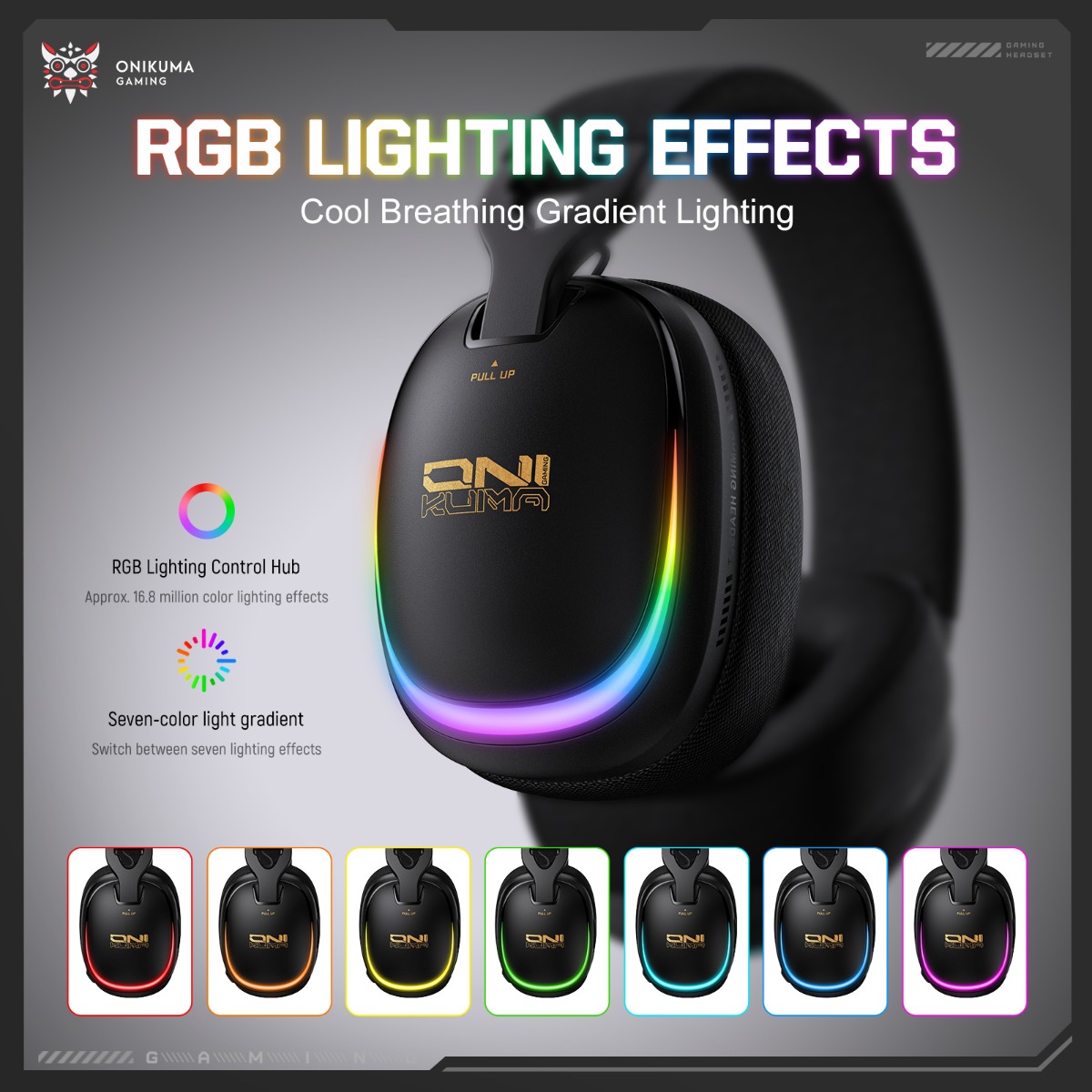 ONIKUMA GT805 Gaming-Headset,  – Gaming Headset With Mic Rgb Bewertung und Preis