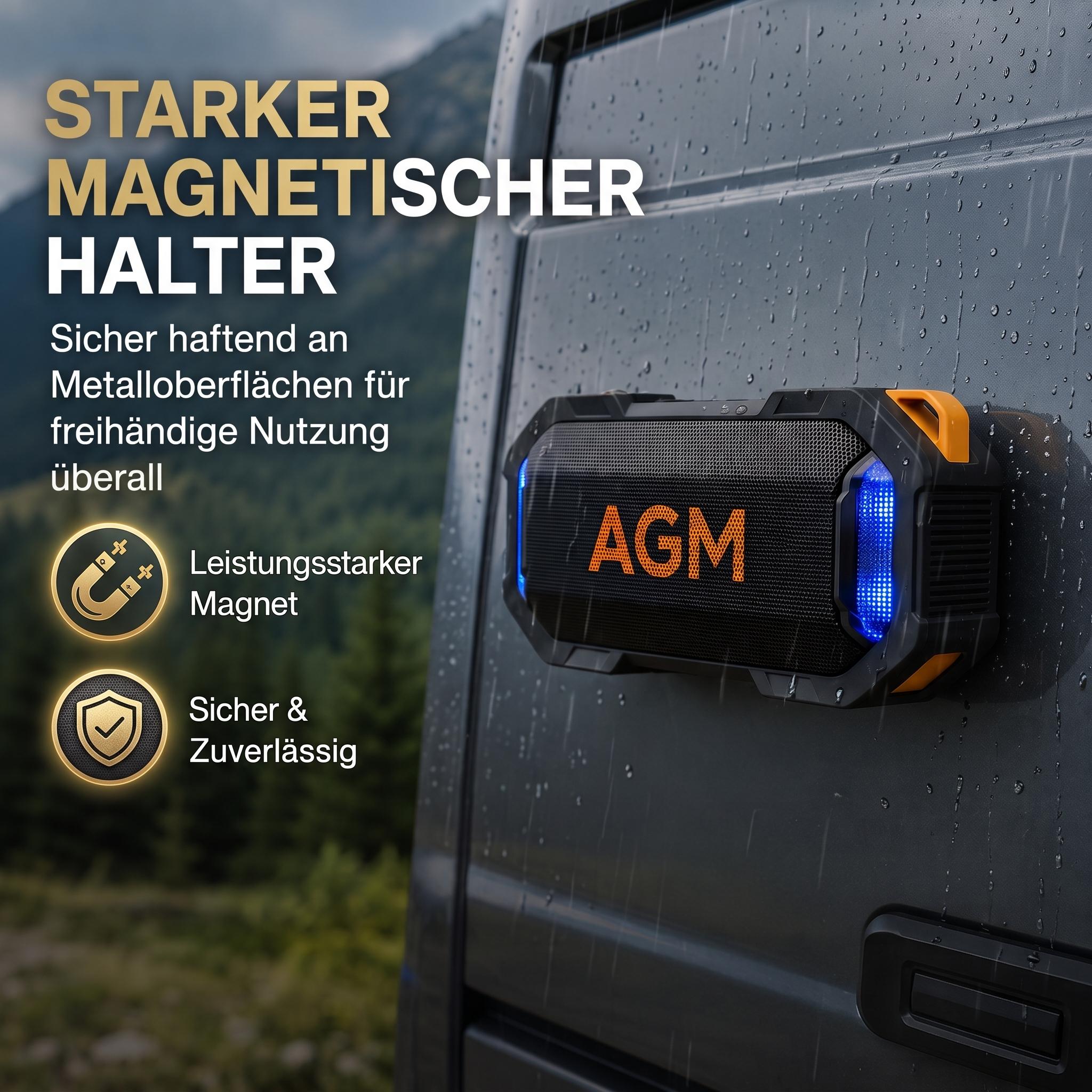 AGM MAG ROCK Outdoor Kabellose – Portable Bluetooth Speaker Waterproof Ipx7 Bewertung und Preis