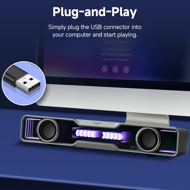 Edifier QS30 Computerlautsprec – Rgb Computer Soundbar For Pc Bewertung und Preis