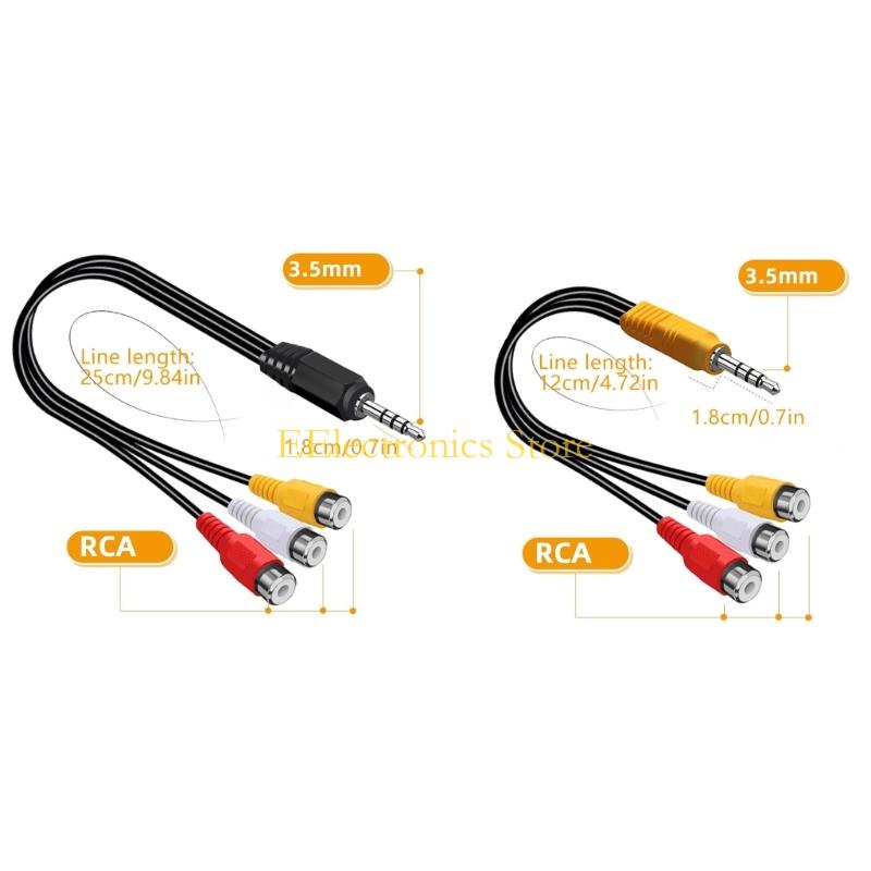 B03C 3RCA-Buchse auf 3,5-mm-St – Speakers Bewertung und Preis