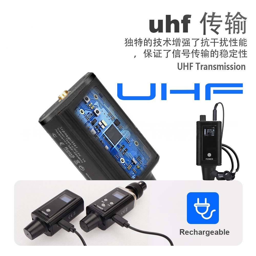 Professionelles UHF IEM Drahtl – In Ear Monitors For Singers Bewertung und Preis