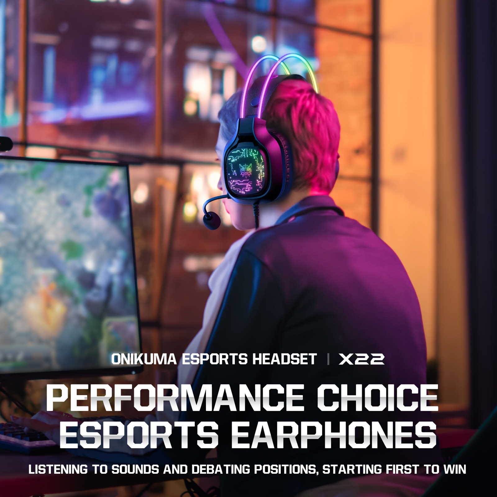 ONIKUMA X22 Kabelgebundenes Ga – Gaming Headset With Mic Rgb Bewertung und Preis