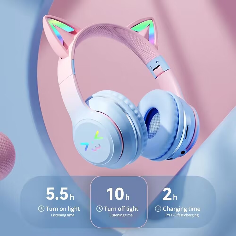 RGB Glow Kopfhörer Drahtlose O – Gaming Headset With Mic Rgb Bewertung und Preis