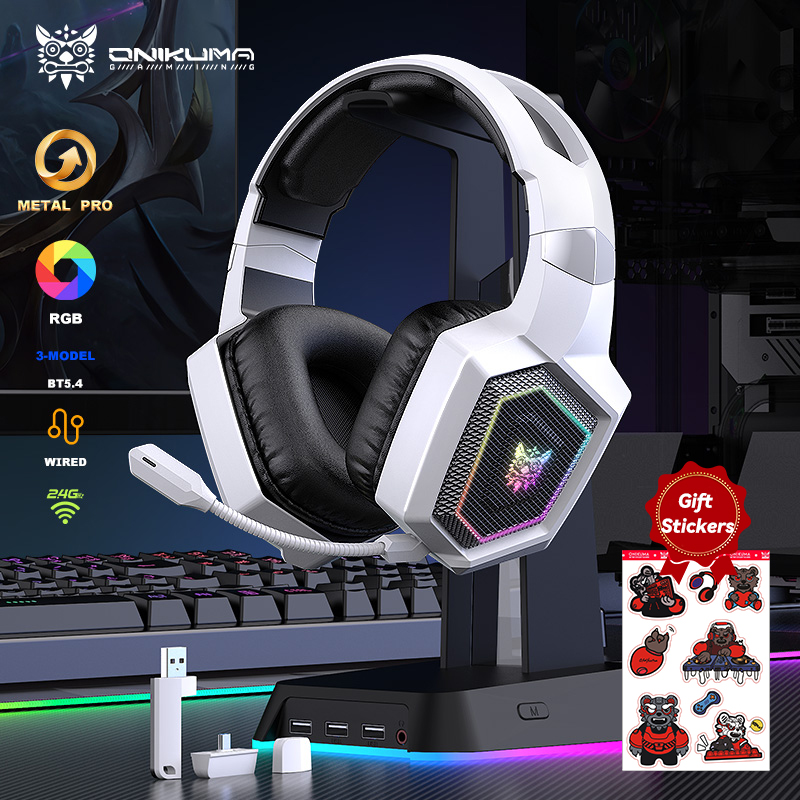 ONIKUMA 2,4 GHz Wireless Gamin – Gaming Headset With Mic Rgb Bewertung und Preis