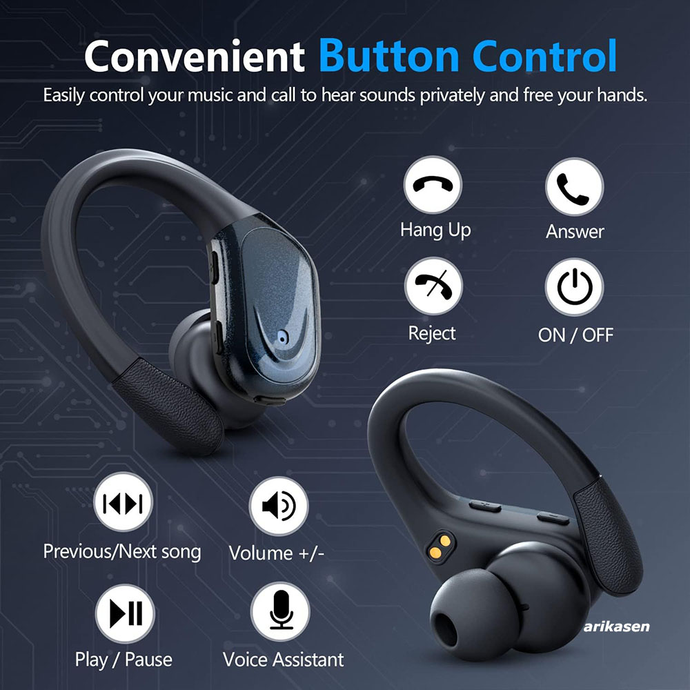 Kabellose Ohrhörer, Sport-Blue – Anc Wireless Over Ear Headphones Bewertung und Preis
